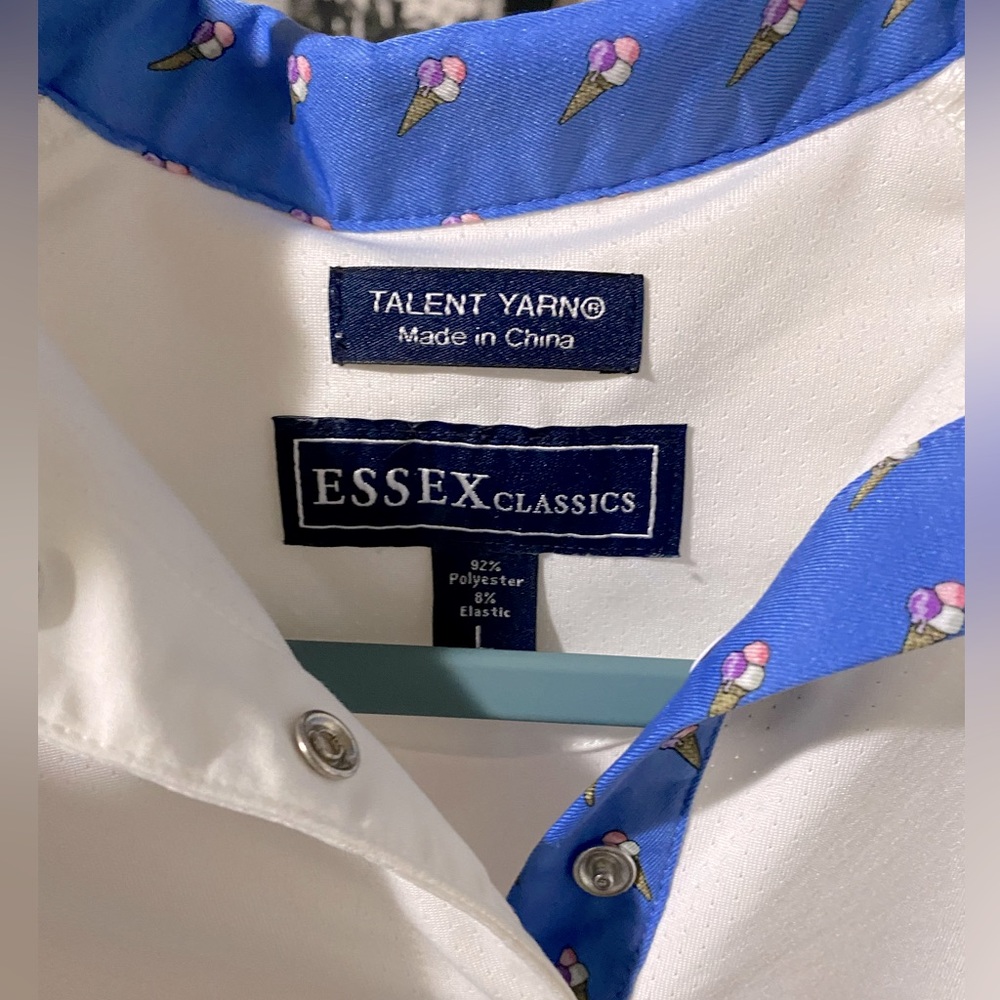 Essex classic riding shirt, brand new without tags. Really cute